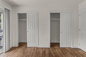 Room with closet